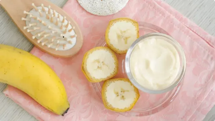 pisang dan yogurt